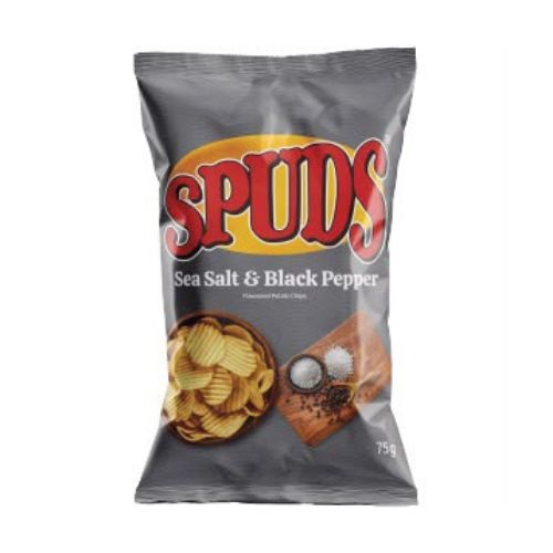 Spuds Sea Salt & Black Pepper